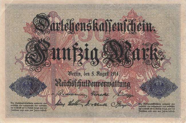 50 Mark 1914 ro.50b S